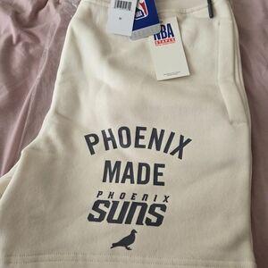 NBA Phoenix Suns Cream Athletic Shorts